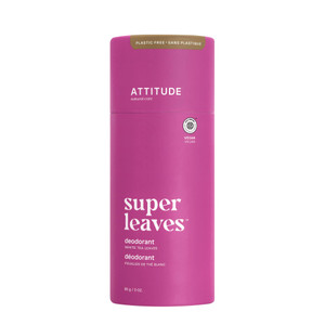 Attitude, Deodorant Super Leaves White Tea Leaves, 1 Each, 3 Oz Attitude, Deodorant Super Leaves White Tea Leaves, 1 Each, 3 Oz