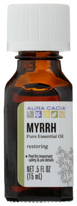 Aura Cacia, Pure Essential Oil Myrrh, 1 Each, 0.5 Oz Aura Cacia, Pure Essential Oil Myrrh, 1 Each, 0.5 Oz