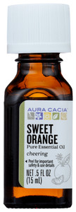 Aura Cacia, Essential Oil Sweet Orange, 1 Each, 0.5 Oz Aura Cacia, Essential Oil Sweet Orange, 1 Each, 0.5 Oz