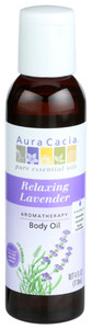 Aura Cacia, Aromatherapy Massage Body Oil Lavender Harvest, 1 Each, 4 Oz Aura Cacia, Aromatherapy Massage Body Oil Lavender Harvest, 1 Each, 4 Oz