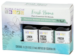 Aura Cacia, Fresh Home Essential Oil, Case Of 1, 0.25 Oz Aura Cacia, Fresh Home Essential Oil, Case Of 1, 0.25 Oz