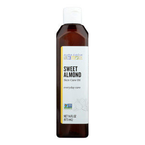 Aura Cacia, Natural Skin Care Oil Sweet Almond, 1 Each, 16 Oz Aura Cacia, Natural Skin Care Oil Sweet Almond, 1 Each, 16 Oz