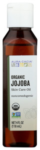 Aura Cacia, Organic Aromatherapy Jojoba Oil, 1 Each, 4 Oz Aura Cacia, Organic Aromatherapy Jojoba Oil, 1 Each, 4 Oz