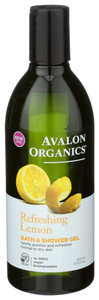 Avalon Organics, Refreshing Lemon Bath And Shower Gel, 1 Each, 12 Oz Avalon Organics, Refreshing Lemon Bath And Shower Gel, 1 Each, 12 Oz