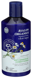 Avalon Organics, Medicated Conditioner Anti Dandruff, 1 Each, 14 Oz Avalon Organics, Medicated Conditioner Anti Dandruff, 1 Each, 14 Oz