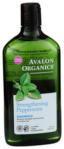 Avalon Organics, Strengthening Shampoo Peppermint, 1 Each, 11 Oz Avalon Organics, Strengthening Shampoo Peppermint, 1 Each, 11 Oz