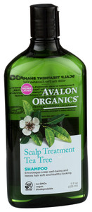 Avalon Organics, Scalp Treatment Tea Tree Shampoo, 1 Each, 11 Fl Oz. Avalon Organics, Scalp Treatment Tea Tree Shampoo, 1 Each, 11 Fl Oz.