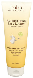 Babo Botanicals, Moisturizing Baby Lotion Oatmeal & Calendula, 1 Each, 8 Oz Babo Botanicals, Moisturizing Baby Lotion Oatmeal & Calendula, 1 Each, 8 Oz