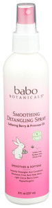Babo Botanicals, Smoothing Detangling Spray Berry & Evening Primrose, 1 Each, 8 Oz Babo Botanicals, Smoothing Detangling Spray Berry & Evening Primrose, 1 Each, 8 Oz