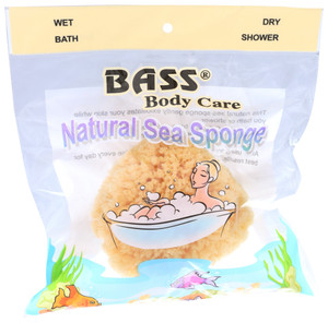 Bass Brushes, Body Care Natural Sea Sponge, 1 Each, 1 Ct Bass Brushes, Body Care Natural Sea Sponge, 1 Each, 1 Ct