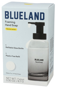 Blueland, Foaming Hand Soap Kit Perrine Lemon, 1 Each, 0.3 Oz Blueland, Foaming Hand Soap Kit Perrine Lemon, 1 Each, 0.3 Oz