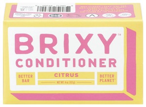 Brixy, Conditioner Bar Citrus, 1 Each, 4 Oz Brixy, Conditioner Bar Citrus, 1 Each, 4 Oz