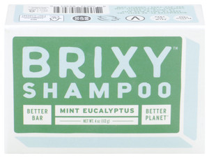 Brixy, Shampoo Bar Mint Euclyptus, 1 Each, 4 Oz Brixy, Shampoo Bar Mint Euclyptus, 1 Each, 4 Oz