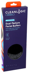 Cleanlogic, Dual Texture Facial Buffers, Case Of 1, 3 Ct Cleanlogic, Dual Texture Facial Buffers, Case Of 1, 3 Ct