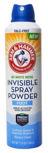 Arm & Hammer Foot Invisible Spray Powder 7Oz Arm & Hammer Foot Invisible Spray Powder 7Oz