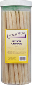 Cylinder Works, Paraffin Wax Candles Lavender Cylinders, Case Of 50, Ct Cylinder Works, Paraffin Wax Candles Lavender Cylinders, Case Of 50, Ct