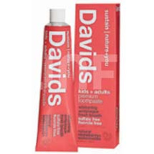 David's, Toothpaste Strawberry Watermelon, 1 Each, 5.25 Oz David's, Toothpaste Strawberry Watermelon, 1 Each, 5.25 Oz