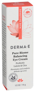 Derma E, Balancing Pure Biome Eye Cream, Case Of 1, 0.5 Oz Derma E, Balancing Pure Biome Eye Cream, Case Of 1, 0.5 Oz