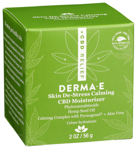 Derma E, Skin De-stress Calming Cbd Moisturizer, 1 Each, 2 Oz Derma E, Skin De-stress Calming Cbd Moisturizer, 1 Each, 2 Oz