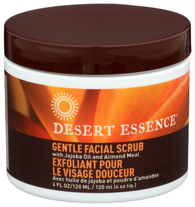 Desert Essence, Facial Scrub Gentle Stimulating With Jojoba & Almond Meal, 1 Each, 4 Oz Desert Essence, Facial Scrub Gentle Stimulating With Jojoba & Almond Meal, 1 Each, 4 Oz