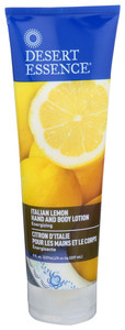 Desert Essence, Italian Lemon Hand & Body Lotion, 1 Each, 8 Oz Desert Essence, Italian Lemon Hand & Body Lotion, 1 Each, 8 Oz