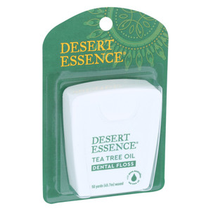 Desert Essence, Dental Floss Tea Tree Oil, Case Of 6, 50 Yd Desert Essence, Dental Floss Tea Tree Oil, Case Of 6, 50 Yd