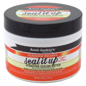 Aunt Jackies Seal It Up Hydrating Sealing Butter 7.5Oz Aunt Jackies Seal It Up Hydrating Sealing Butter 7.5Oz
