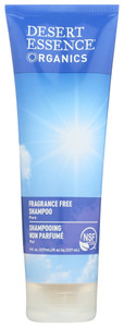 Desert Essence, Pure Shampoo Fragrance Free, 1 Each, 8 Oz Desert Essence, Pure Shampoo Fragrance Free, 1 Each, 8 Oz