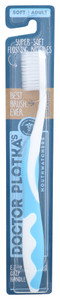 Doctor Plotka's, Doctor Toothbrush Soft Adult Blue, Case Of 6, 1 Ct Doctor Plotka's, Doctor Toothbrush Soft Adult Blue, Case Of 6, 1 Ct