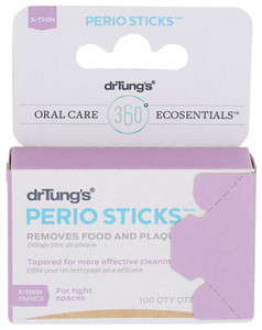 Dr. Tung`s, Perio Sticks Extra Thin, Case Of 6, 100 Ct Dr. Tung`s, Perio Sticks Extra Thin, Case Of 6, 100 Ct