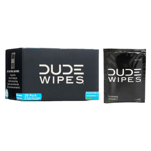 Dude Wipes, Travel Singles, 1 Each, 30 Ct Dude Wipes, Travel Singles, 1 Each, 30 Ct
