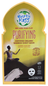 Earth Kiss, Sheet Mask Purifying, Case Of 12, 1 Count Earth Kiss, Sheet Mask Purifying, Case Of 12, 1 Count
