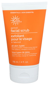 Earth Science, Facial Scrub Apricot Gentle, 1 Each, 4 Oz Earth Science, Facial Scrub Apricot Gentle, 1 Each, 4 Oz