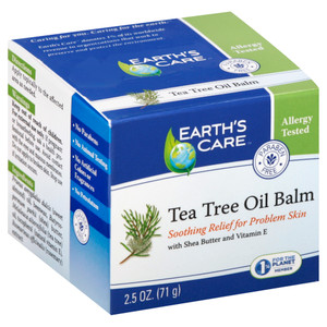 Earths Care, Tea Tree Oil Balm, 1 Each, 2.5 Oz Earths Care, Tea Tree Oil Balm, 1 Each, 2.5 Oz