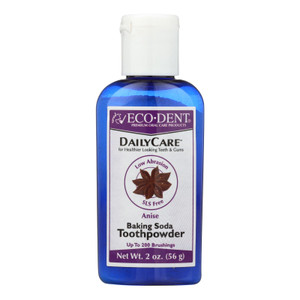 Eco-dent, Tooth Powder Daily Care Anise, 1 Each, 2 Oz Eco-dent, Tooth Powder Daily Care Anise, 1 Each, 2 Oz