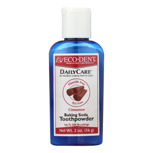 Eco-dent, Tooth Powder Daily Care Cinnamon, 1 Each, 2 Oz Eco-dent, Tooth Powder Daily Care Cinnamon, 1 Each, 2 Oz