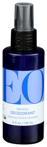Eo Products, Organic Deodorant Spray Lavender, 1 Each, 4 Oz Eo Products, Organic Deodorant Spray Lavender, 1 Each, 4 Oz