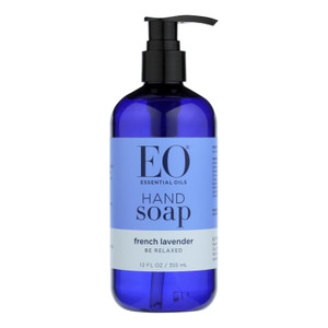Eo Products, Liquid Hand Soap French Lavender, 1 Each, 12 Oz Eo Products, Liquid Hand Soap French Lavender, 1 Each, 12 Oz