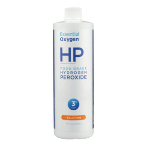 Essential Oxygen+, Hydrogen Peroxide 3% Food Grade, 1 Each, 16 Oz Essential Oxygen+, Hydrogen Peroxide 3% Food Grade, 1 Each, 16 Oz