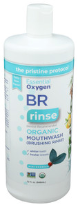 Essential Oxygen, Organic Mouthwash Brushing Rinse Wintergreen, 1 Each, 32 Fl Oz Essential Oxygen, Organic Mouthwash Brushing Rinse Wintergreen, 1 Each, 32 Fl Oz