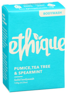 Ethique, Pumice Tea Tree And Spearmint Bodywash Bar, 1 Each, 4.23 Oz. Ethique, Pumice Tea Tree And Spearmint Bodywash Bar, 1 Each, 4.23 Oz.