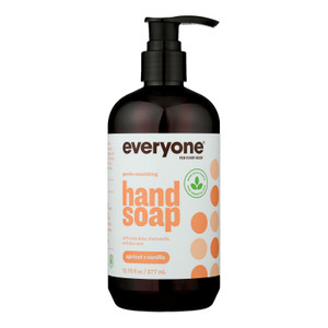 Everyone, Hand Soap Apricot And Vanilla, 1 Each, 12.75 Oz Everyone, Hand Soap Apricot And Vanilla, 1 Each, 12.75 Oz