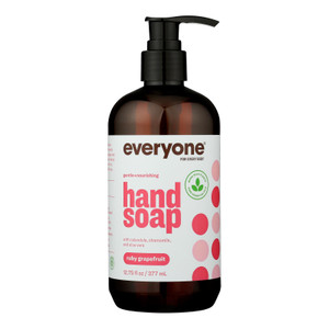 Everyone, Hand Soap Ruby Grapefruit, 1 Each, 12.75 Oz Everyone, Hand Soap Ruby Grapefruit, 1 Each, 12.75 Oz
