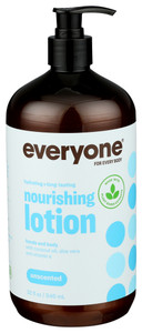Everyone, Everyone Lotion Unscented, 1 Each, 32 Oz Everyone, Everyone Lotion Unscented, 1 Each, 32 Oz