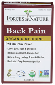 Forces Of Nature, Back Pain Roll On Relief, 1 Each, 4 Ml Forces Of Nature, Back Pain Roll On Relief, 1 Each, 4 Ml