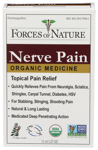 Forces Of Nature, Organic Nerve Pain Topical Pain Relief, 1 Each, 11 Ml Forces Of Nature, Organic Nerve Pain Topical Pain Relief, 1 Each, 11 Ml