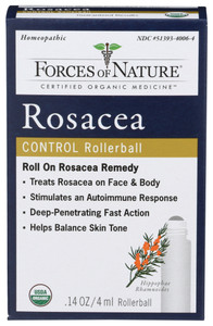 Forces Of Nature, Organic Rosacea Control Rollerball, 1 Each, 4 Ml Forces Of Nature, Organic Rosacea Control Rollerball, 1 Each, 4 Ml