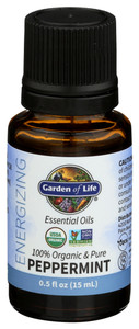 Garden Of Life, Organic Essential Oil Peppermint, 1 Each, 0.5 Oz Garden Of Life, Organic Essential Oil Peppermint, 1 Each, 0.5 Oz