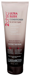 Giovanni, 2chic Ultra Sleek Conditioner With Brazilian Keratin And Argan Oil, 1 Each, 8.5 Oz Giovanni, 2chic Ultra Sleek Conditioner With Brazilian Keratin And Argan Oil, 1 Each, 8.5 Oz
