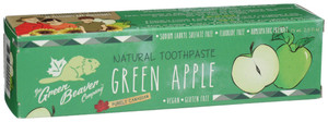 The Green Beaver, Natural Toothpaste Green Apple, 1 Each, 2.5 Fl Oz The Green Beaver, Natural Toothpaste Green Apple, 1 Each, 2.5 Fl Oz